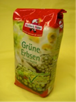 grüne Erbsen